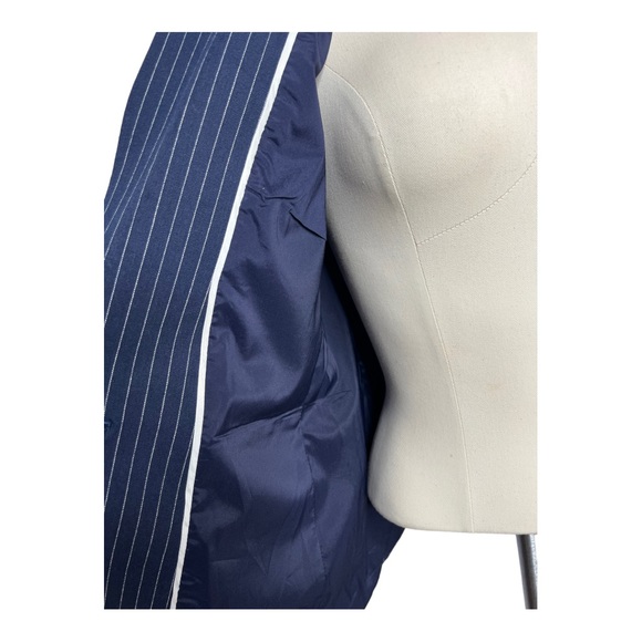 Banana Republic Pinstripe Blazer Jacket - Womens Size 8 - Picture 10 of 12